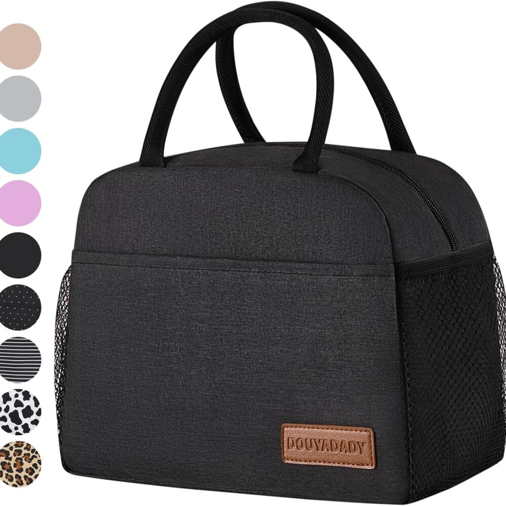 douyadady Lunch Bag&Box Women/Men Insulated&Reusable